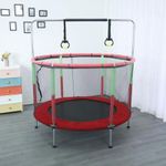 4FT Trampoline for Kids with Safety Enclosure 