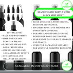 product_image_name-Greenpack Organics-Black Plastic Bottle with Black Mist Spray - Fine mist spray ensures smooth, even coverage.-2