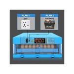 64 Eggs Automatic Eggs Incubator Temperature Control Hatcher