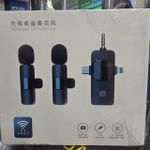 product_image_name-Generic-K15 Plug & Play 3-in-1 Dual Wireless Lavalier Microphone for Live Streaming, Interviews & Online Classes-5