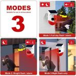 product_image_name-Generic-Remote Control Solar Panel Alarm With Anti-Theft Infrared Induction PIR Sensor Light Device for Home Security-5