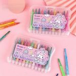 product_image_name-Generic-24 Colors Rotating Crayon Set  My Melody Cute Colored Pencils  Twist-Up Wax Crayons for Kids & Students-1