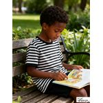 product_image_name-Catpapa-kids clothes for boys Summer Soft White+Black Striped Short-Sleeve T-Shirt-Black / White-6