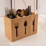 product_image_name-Generic- 3-slot bamboo cutlery organizer box-2