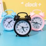 Cute  Alarm Clock With Large Analog Battery
