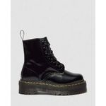 product_image_name-Dr. Martens-Black Smooth Unisex Platform Leather SHOE-6