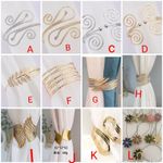 Metallic Buckle Curtains Holders