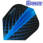 Harrows Dart Flights Quantum - Black/dk Blue