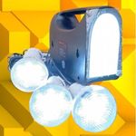 product_image_name-Generic-Kamisafe Solar Lighting System Kit With 3 LED Lights, Solar Panel, Power Cable And Multiple Phone Charger-3