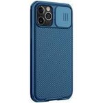 Nilkin  CamShield Cover Case With Sliding Camera Protector For IPhone 12 Pro Max blue
