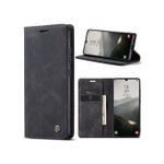 product_image_name-Caseme-Wallet Black Retro Leather All-Round Protection Flip Cover Case For Tecno Camon 30 Pro-1