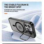 product_image_name-Generic-Magnetic Ring Phone Case with Kickstand – Shockproof Transparent Back Cover (iPhone Models)-2