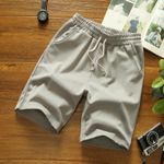  Men's Summer Beach Pants Men's Casual Running Sports Shorts Men-Grey