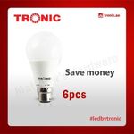 product_image_name-Tronic-12-Watts Energy Saving Bulb - Warm White (6pcs)-1