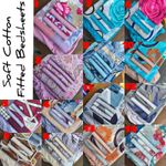 6-Piece Premium Soft Cotton Fitted & Flat Bedsheet Set (7x8)