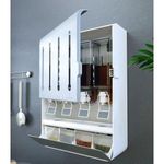 product_image_name-Generic-Executive multipurpose 4 way liquid dispenser  with 4 spice holders +Spoons-1