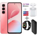 Infinix Hot 60i', 6.7'', (6GB RAM + 128GB ROM), Dual SIM, 5160 MAh, 50MP - Red + Free Gifts