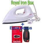 Royal Dry Iron Box-1000W + Extra Bonus