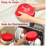 product_image_name-Generic-Reusable Silicone Airfryer liners ,airfryer basket,oven accessories-3