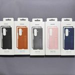 product_image_name-Samsung-Galaxy Z Fold 7 Case Genuine official Leather With stand Case Hinge Protection Screen Protector Skin Felling- Durable Shockproof Protective Phone Cover/case-brown-1