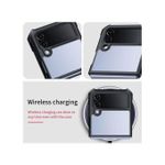 product_image_name-Generic-Samsung Z flip 3 Case, Value Transparent Xundo Airbag Cover, Basic Dual Layer TPU + PC Hybrid Protection-5