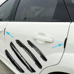 product_image_name-Generic-Car Side Door Edge Guards Protector Black Scratch Guards set of 4pcs-2