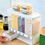 product_image_name-Generic-Partitioned Multifunctional cereal/rice dispenser 6 compartments-3