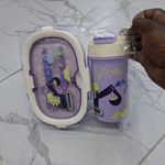 product_image_name-Generic-Leakproof 3 Partition Kids Lunch Box + Spoon + Fork-2