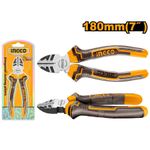 product_image_name-Ingco-HDCP08188 Diagonal cutting pliers Size:7""/180mm-1