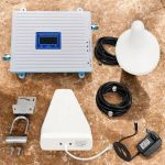 GSM Network Signal Booster 2G 3G 4G, Omnidirectional Antenna, Easy Installation, Ultimate Network Solution, LCD Display