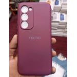 Tecno Spark 40 Pro Plus (+) Original Silicone Case/Cover_maroon