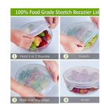 product_image_name-Generic-6Pieces Reusable Strechy Multipurpose  Silicone Cover Lids-2