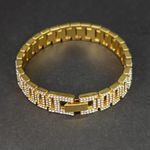 product_image_name-CALLIARA-Heavy Industry H-Shape Full Diamond Bracelet Men's Gold Watch Band Style High-End Minimalist Luxury Jewelry-3