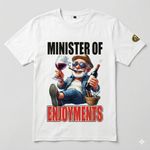 white printed t shirt