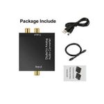 Digital To Analog Audio Converter With Optical Cable