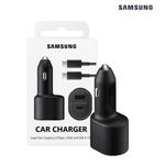 product_image_name-Samsung-Super Fast Dual Car Charger (45W+15W) Two Port Pd Adapter USB Type C To C Cable-3