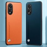 product_image_name-Generic-Luxury PU Leather Case For OPPO A58 4G Back Cover Matte Silicone Protection Phone Case For OPPO A58 4G Coque-7