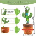 product_image_name-Generic-DANCING TALKING CACTUS BABY TOY SINGING MIMICKING REPEATING PLUSH TOY -4