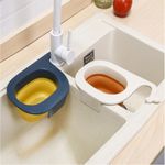 Foldable Whale-Design Sink Hanging Drain Basket