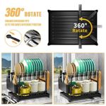 product_image_name-Generic-2 2 Tier Dish Drying  Rack With Drain Board-7