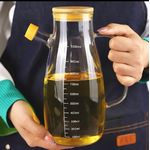 product_image_name-Generic-High borosilicate oil jar/oil dispenser -1