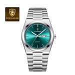product_image_name-POEDAGAR-Emerald Green Luxury Quartz Men’s Sport Watch (Green Dial, Waterproof, Luminous, Date & Day):-2