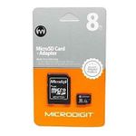 Microdigit 8GB Micro digit Micro SD Memory Card