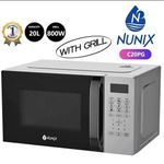 Nunix New model 20 litres  digital microwave with grill 