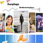 product_image_name-Generic-2 Pcs Stringless Earplugs Black and Blue with Box Reusable Silicone Muff Ear-8
