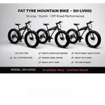 Heavy Duty Fat Tire MTB Bike