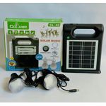 The Cclamp Cl-22 solar emergency lamp with 2 bulbs
