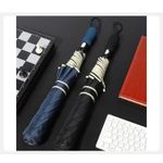 product_image_name-Generic-Blue Windproof LONG Durable Foldable Rain Umbrella Strong Windproof Travel Umbrella-2