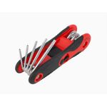 product_image_name-Generic-Compact Folding Torx Allen Key Set 8 Pcs T9 To T40, Industrial Wrench Set-1