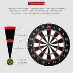 product_image_name-Generic-18-Inch Official Pro Dart Board – Slim Wire, Zero Bounce-3